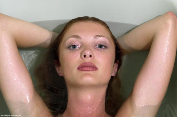 Iris bathing #7