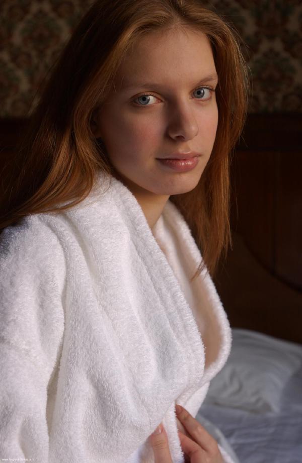 Nastya in bed #7